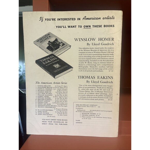 Vintage November 1946 MAGAZINE OF ART: The American Federation of Arts - Picture 3 of 4